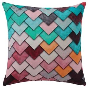 Ikea KRISTTORN Cushion cover, multicolor, Reversible 20x20 "BRAND NEW (SET OF 2)